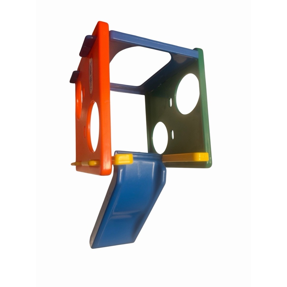 DOLLHOUSE SIZE Vintage Little Tikes Jungle Gym Slide Play Cube - Picture 4 of 5